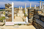 Mykonos. Komnaty Kleopatry na terenie starożytnych ruin na wyspie Delos. - foto: wnieznane.pl