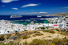 Mykonos. Panorama stolicy wyspy. - foto: wnieznane.pl