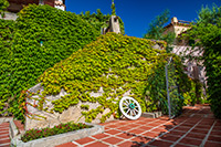 Kalabria. Wejście do naszego apartamentu w Tropei. - foto: wnieznane.pl