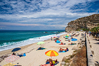 Kalabria. Malownicza plaża z fanstastyczną wodą w Riaci. - foto: wnieznane.pl Kalabria. Malownicza plaża z fanstastyczną wodą w Riaci. - foto: wnieznane.pl