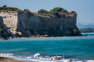 Kos. Plaża Kouros na północnym wybrzeżu. - foto: wnieznane.pl