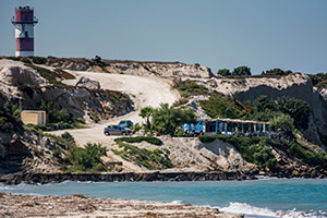 Kos. Plaża Kouros na północnym wybrzeżu. - foto: wnieznane.pl