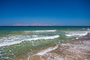Kos. Plaża w okolicy Mastichari. - foto: wnieznane.pl