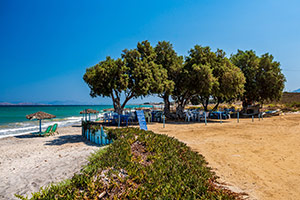 Kos. Plaża Troulos na północnym wybrzeżu niedaleko Mastichari. - foto: wnieznane.pl