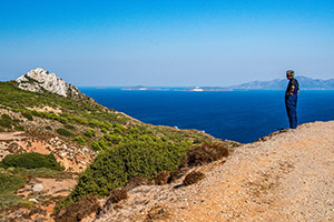 Kos. W górzystej części Kefalos. - foto: wnieznane.pl