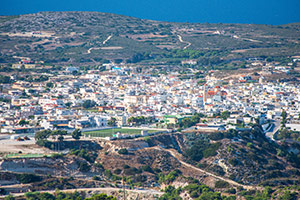 Kos. Widok z góry na Kefalos. - foto: wnieznane.pl