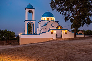 Kos. Piękny kościół w okolicy Kefalos. - foto: wnieznane.pl