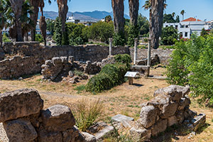 Kos. Stanowisko archeologiczne w stolicy wyspy. - foto: wnieznane.pl