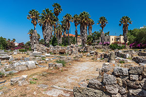 Kos. Stanowisko archeologiczne z mozaikami w stolicy wyspy. - foto: wnieznane.pl