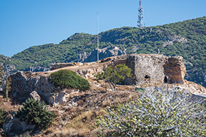 Kos. Ruiny zamku w Kefalos. - foto: wnieznane.pl