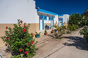 Kos. Jeden z wielu podobnych apartamentów w stylu wyspiarskim. - foto: wnieznane.pl