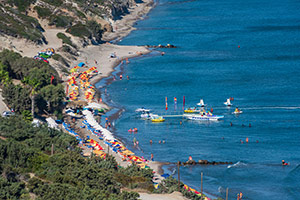 Kos. Piaszczysta plaża Paradise Beach. - foto: wnieznane.pl
