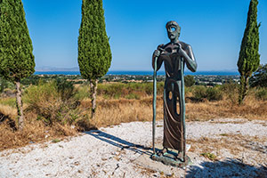 Kos. Na terenie International Hippocratic Foundation of Kos. - foto: wnieznane.pl