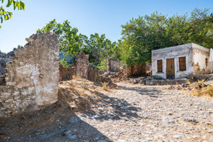 Kos. Opuszczona wioska Palio Pyli. - foto: wnieznane.pl