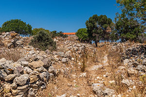 Kos. Rozległe pozostałości twierdzy w okolicach wioski Antimachia. - foto: wnieznane.pl
