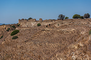 Kos. Rozległe pozostałości twierdzy w okolicach wioski Antimachia. - foto: wnieznane.pl