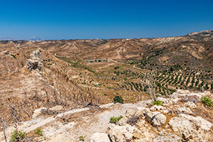 Kos. Widok na okolicę z ruin twierdzy Antimachia. - foto: wnieznane.pl